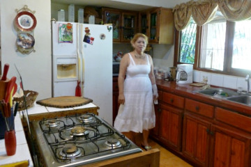 Martha in the kitchen