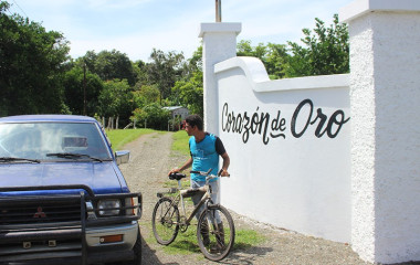 Entrance to Corazon de Oro