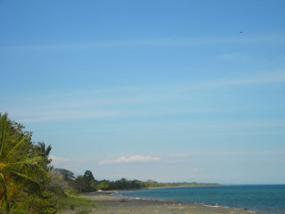 The beach looking toward Corazon de Jesus