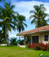 This remodeled house is in Corazon de Jesus neighborhood in Puerto Armuelles, Panama