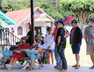 Expats at the Boquete Music festival in 2018