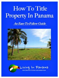 blue book cover with tropical property photo on it