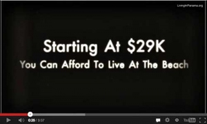 Youtube screenshot: "starting at $29K. you can afford to live at the beach
