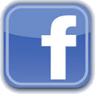 facebook icon, white f, blue background