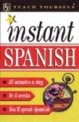 cover of a book, Instant Spanish
