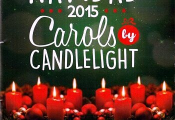 Poster for the Carols by candlelight event in Panama City Panama