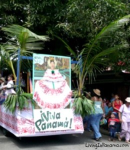 parade float in a small town in Panamaa
