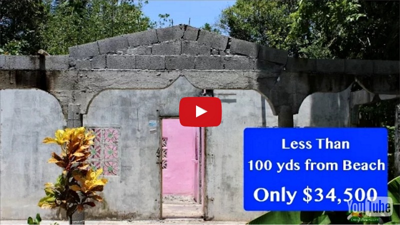 Watch Video of Affordable Property 1 Minute from Beach