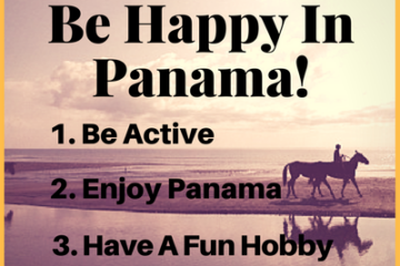 graphic about how to be happy in Panama