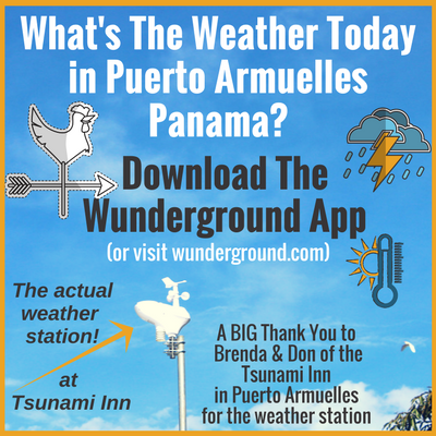 How To Find Out The Weather in Puerto Armuelles Panama Today