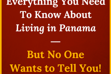 red square with text about warnings about living in Panama