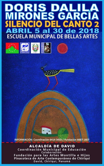poster of art show featuring doris dalia and others