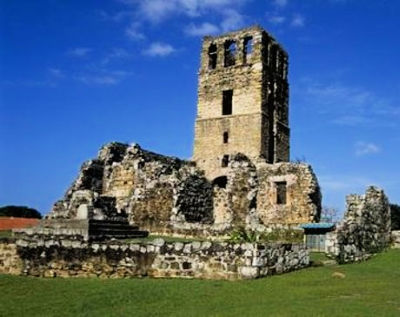 ruins of the Nuestra Senora of the Asuncion in Panama
