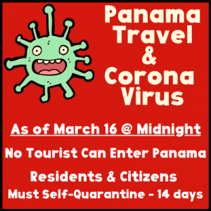 Info about Corona Virus Panama Travel restrictions