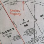 site plan of the lot for sale