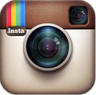 instragram icon, brown camera